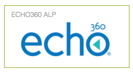 Echo 360 ALP block